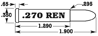 .270 Ren (Hodgdon Pistol Data)